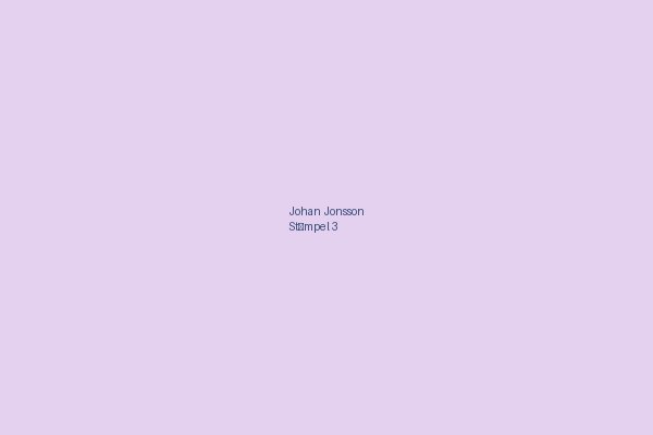 Stämpel 3 från Johan Jonsson